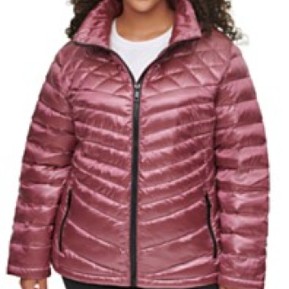 Brand New Calvin Klein Down-Filled Puffer Packable Jacket XXL - Picture 2 of 2